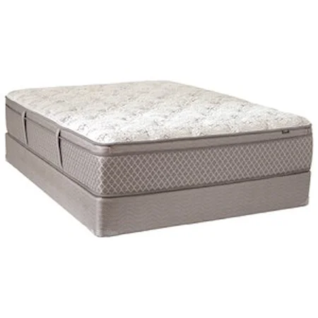 Queen Pillow Top Mattress and Box